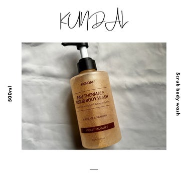 >KUNDAL
>>scrub body wash 
>>>500ml
.
.
ずっと気になってて、絶対買ってやろうって買ったの❤️
好きすぎて絶対リピートしてやろうと思ってる🥰
.
私は痛いとか無いし