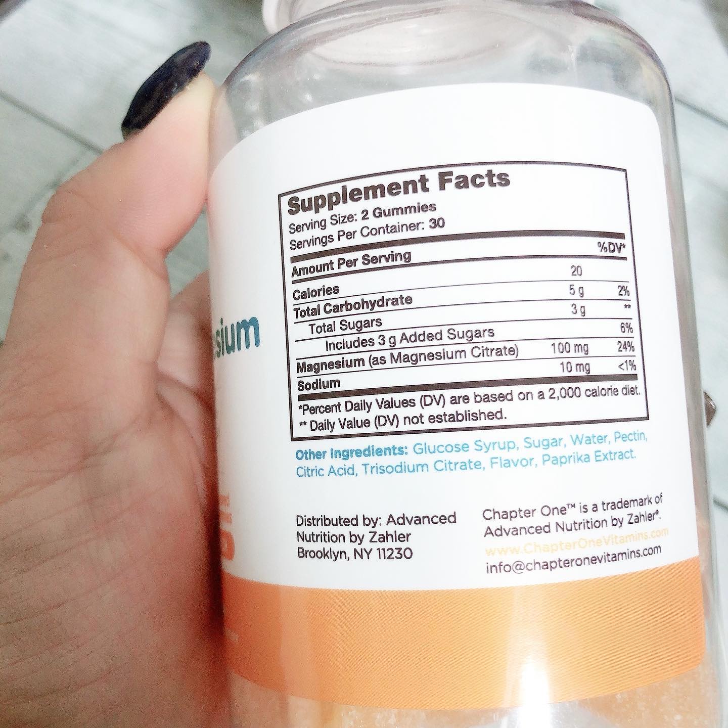 magnesium グミ/ChapterOne/美容サプリメントを使ったクチコミ（3枚目）