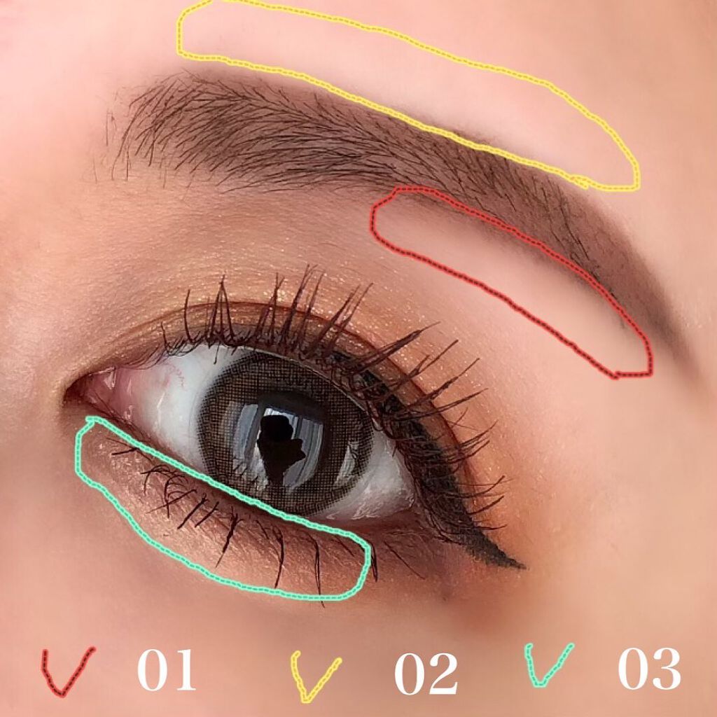 アイブロウ ハイライター/KIREI FACTORY/スティックハイライトを使ったクチコミ(4枚目)