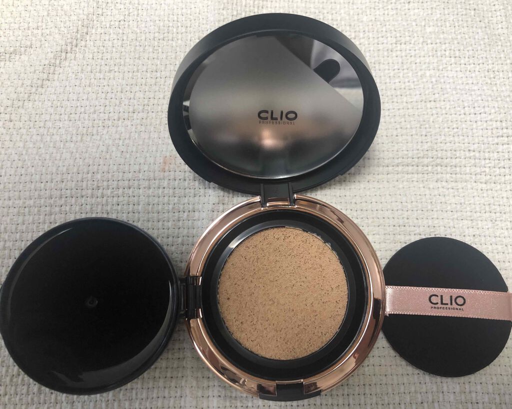 キル カバー アンプル クッション 04 GINGER/CLIO/クッションファンデーションを使ったクチコミ（3枚目）