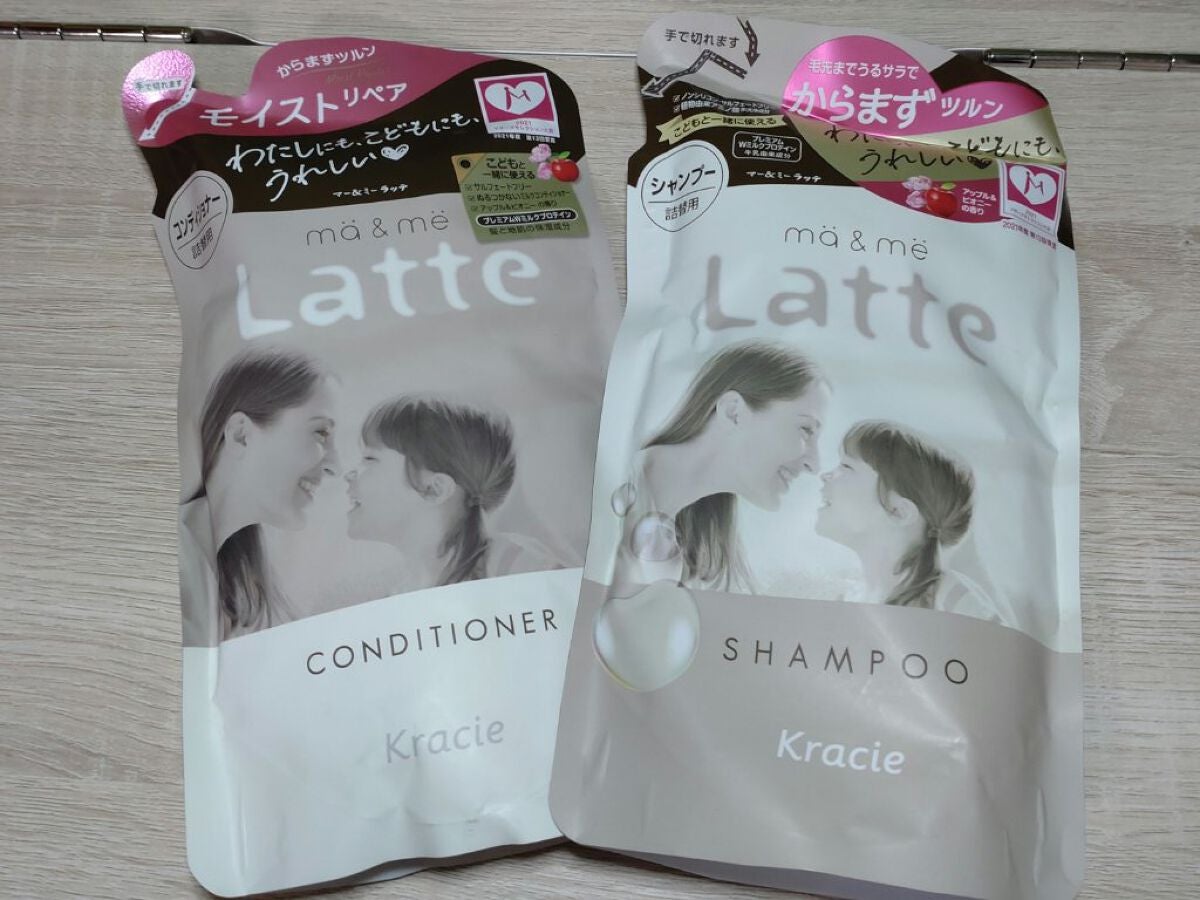 マー&ミー シャンプー/コンディショナー/マー&ミー ラッテ/市販シャンプーを使ったクチコミ(1枚目)