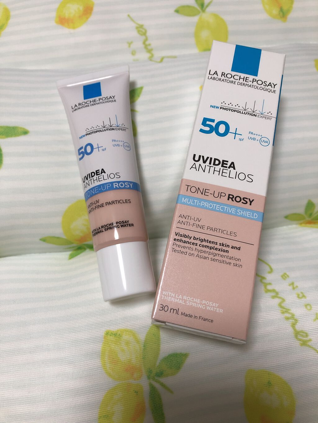 UVイデア XL プロテクショントーンアップ ローズ/ラ ロッシュ ポゼ/日焼け止めクリームを使ったクチコミ（1枚目）