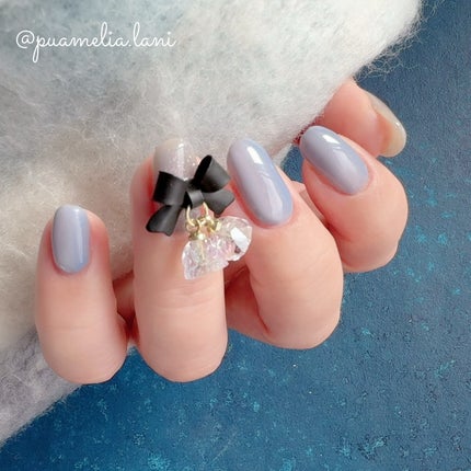 チャームスティックジェル #38 グレイッシュパープル/OMD/オールインワンネイルを使ったクチコミ(1枚目)