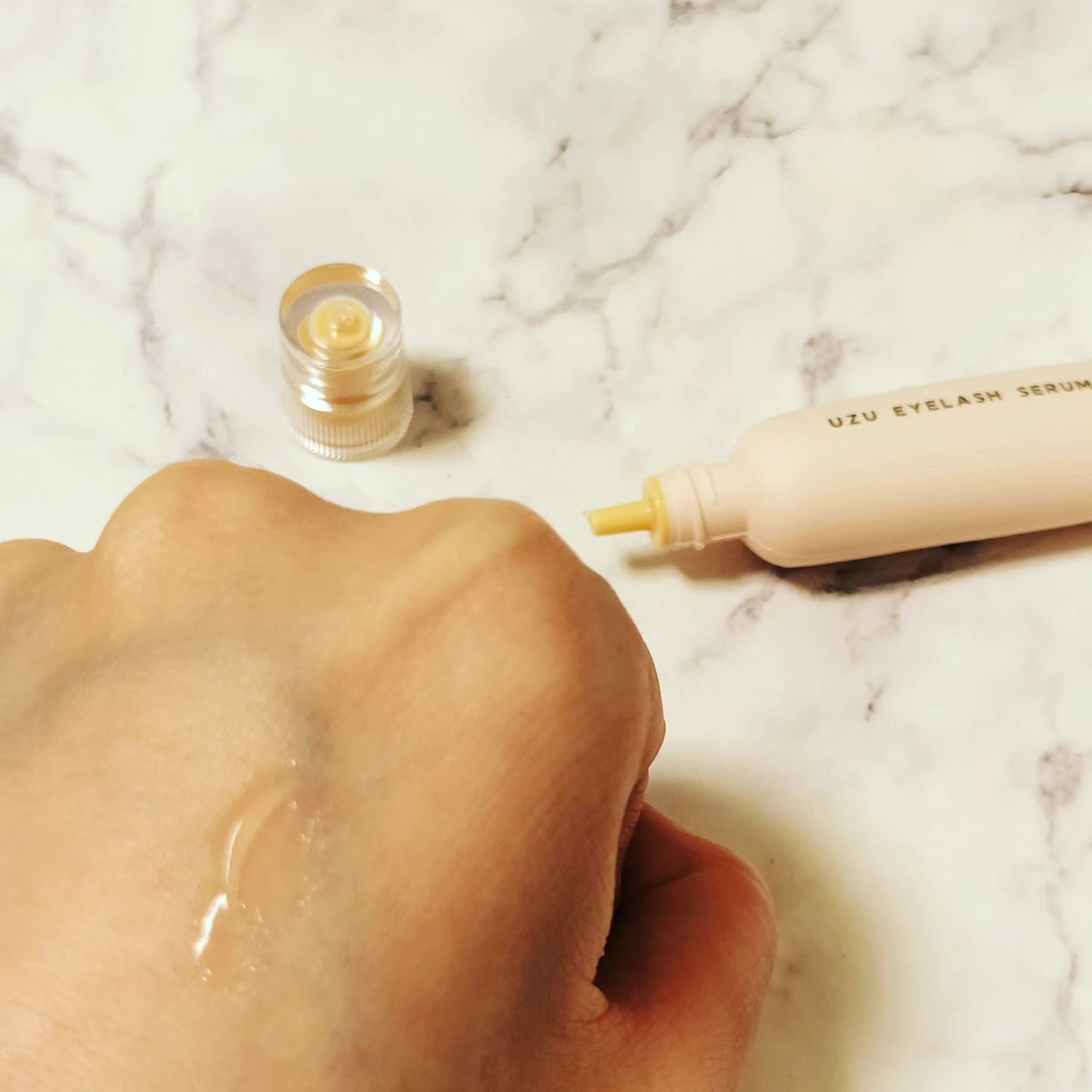 まつげ美容液（まつげ・目もと美容液）/UZU BY FLOWFUSHI/まつげ美容液を使ったクチコミ（3枚目）