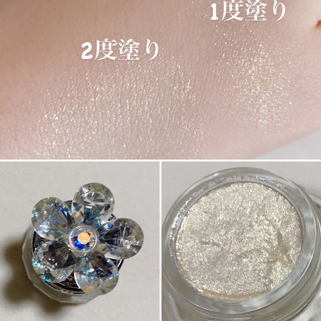 ジルスチュアート クリスタルブルーム ジェリービジュー/JILL STUART/ジェル・クリームアイシャドウを使ったクチコミ(1枚目)