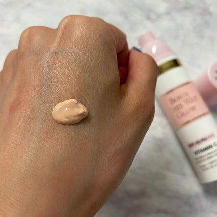 ボーン ディス ウェイ グロウ モイスチュアライジング メイクアップ プライマー/Too Faced/化粧下地を使ったクチコミ(4枚目)