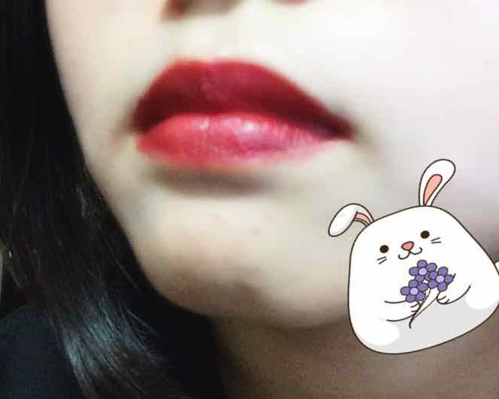 リップスティック コスモ（アンプリファイド）/M・A・C/口紅を使ったクチコミ（2枚目）