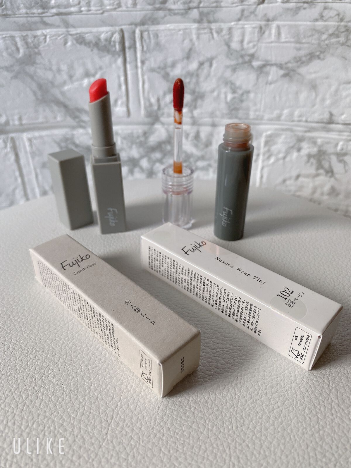 ニュアンスラップティント/Fujiko/リップティントを使ったクチコミ(1枚目)