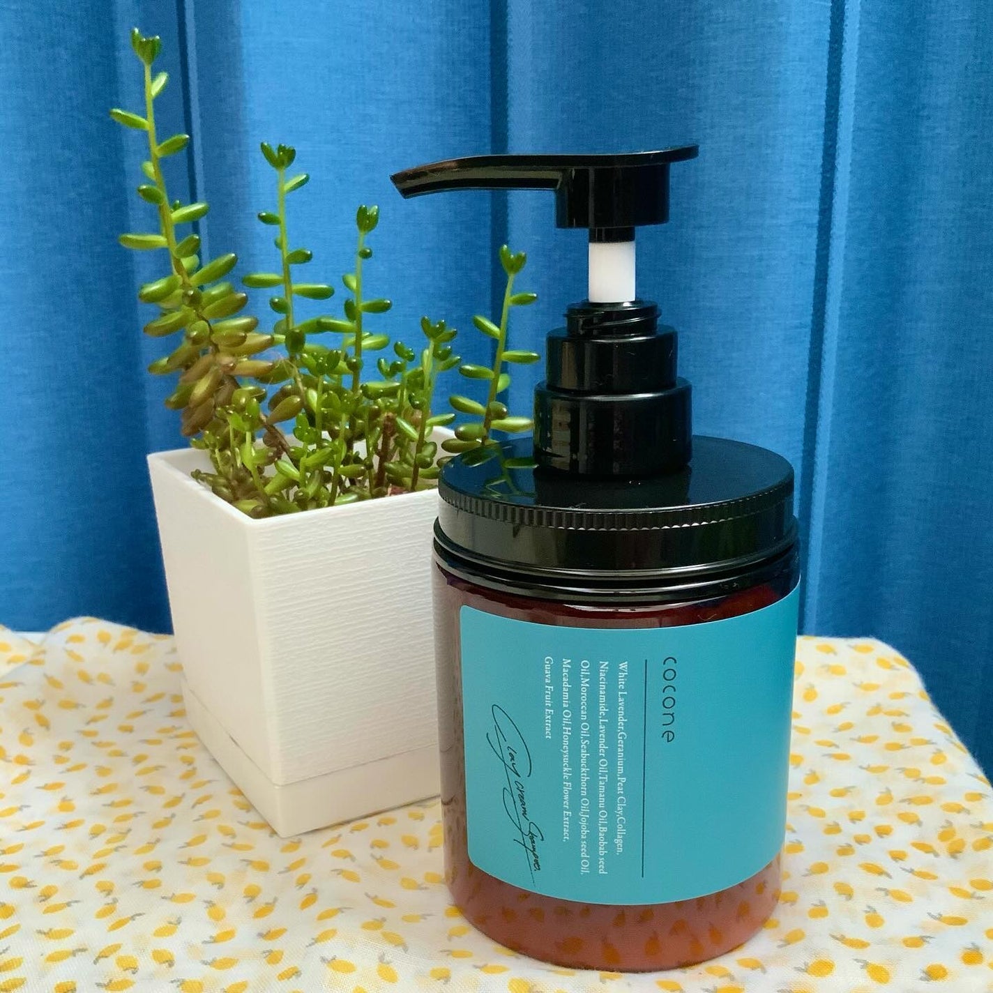 cocone クレイクリームシャンプー リペア/cocone/市販シャンプーを使ったクチコミ(1枚目)