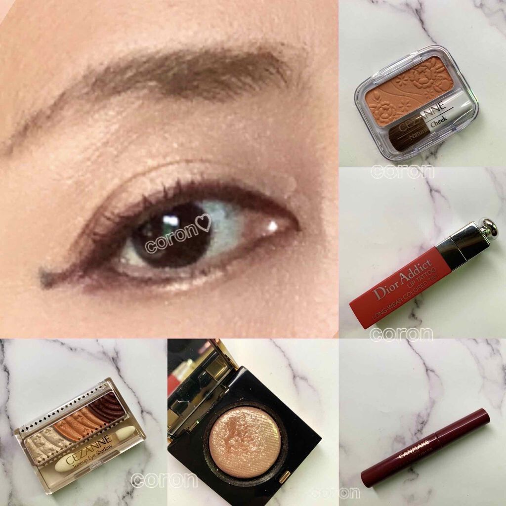 ナチュラル チークN/CEZANNE/パウダーチークを使ったクチコミ(1枚目)