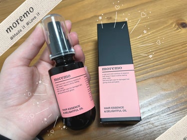 ヘアエッセンス ディライトフルオイル 70ml/moremo/ヘアオイルを使ったクチコミ（1枚目）