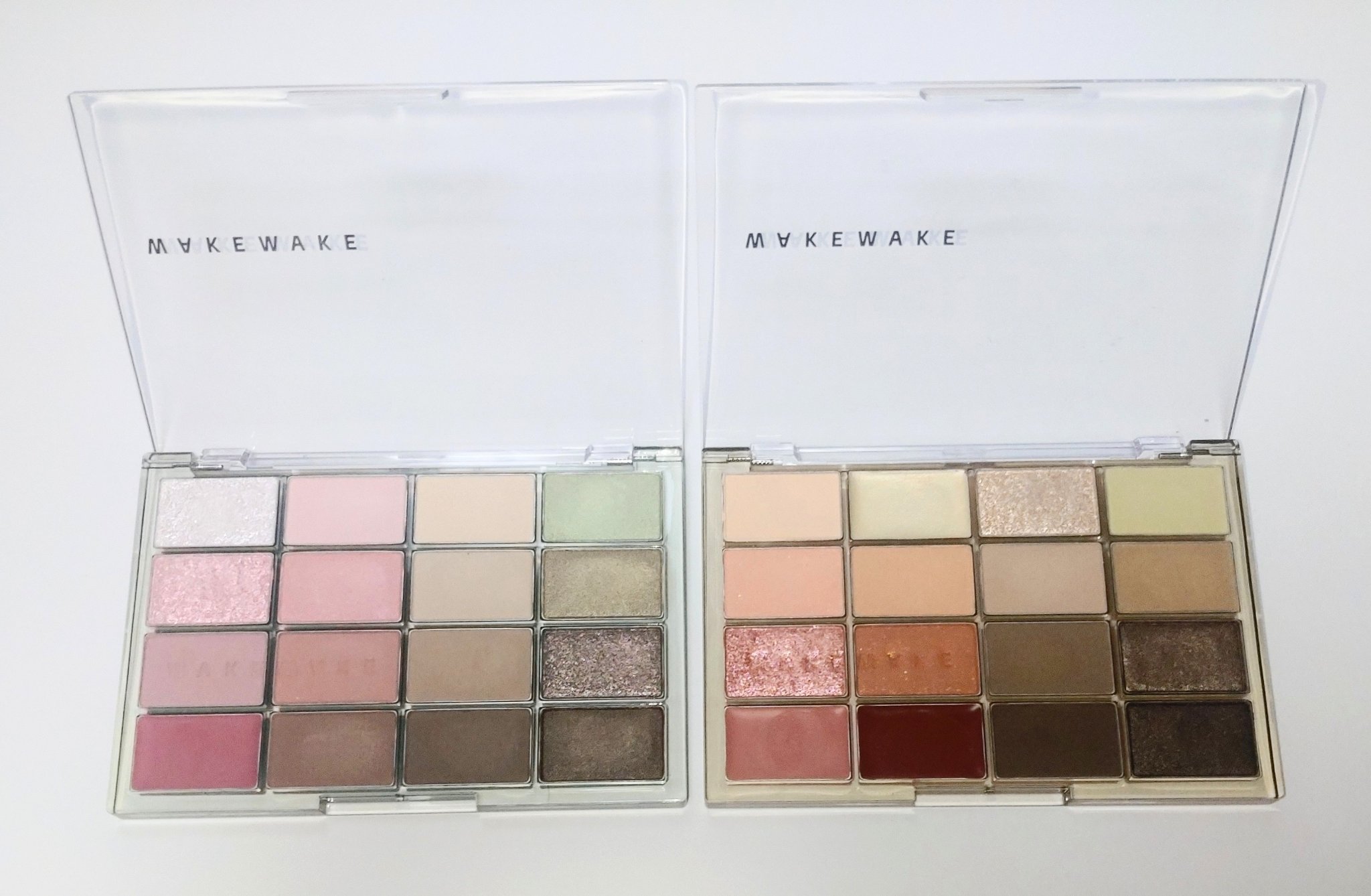 ソフトブラーリングアイパレット/wakemake/アイシャドウパレットを使ったクチコミ（2枚目）