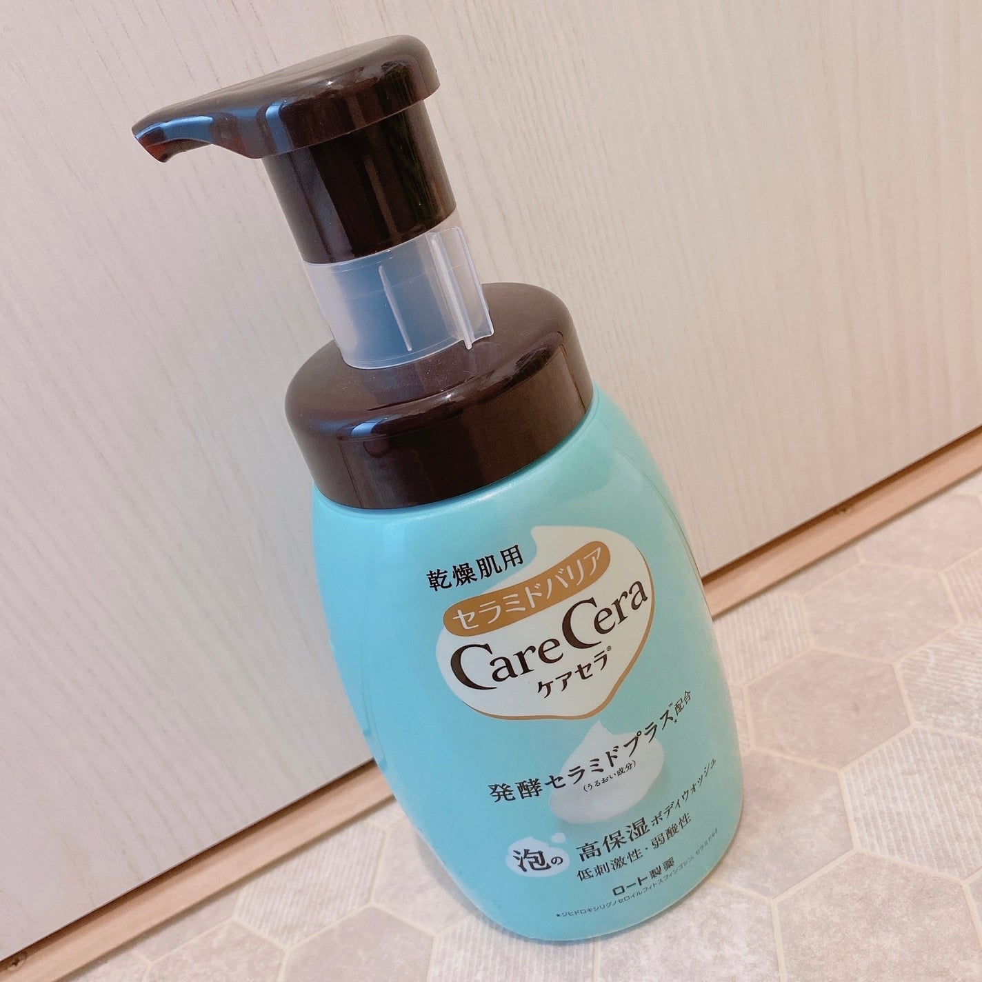 泡の高保湿ボディウォッシュ/ケアセラ/ボディソープを使ったクチコミ(1枚目)