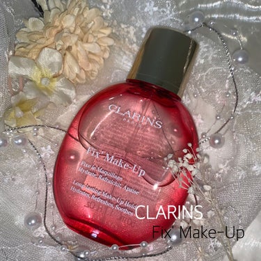 フィックス メイクアップ/CLARINS/ミスト状化粧水を使ったクチコミ（1枚目）