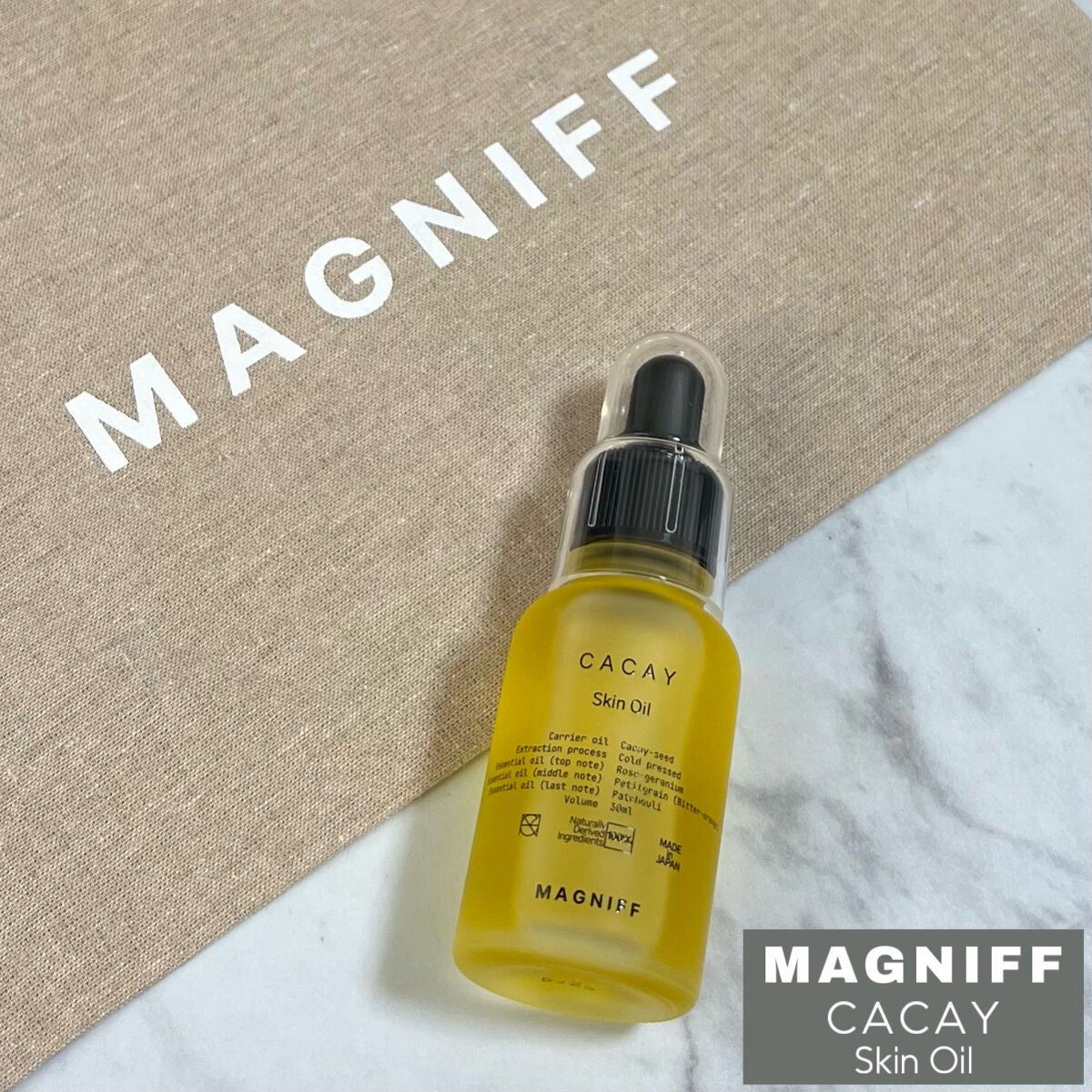 MAGNIFF スキンオイル カカイ/MAGNIFF/フェイスオイルを使ったクチコミ(1枚目)
