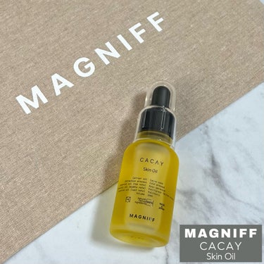 MAGNIFF スキンオイル カカイ/MAGNIFF/フェイスオイルを使ったクチコミ（1枚目）