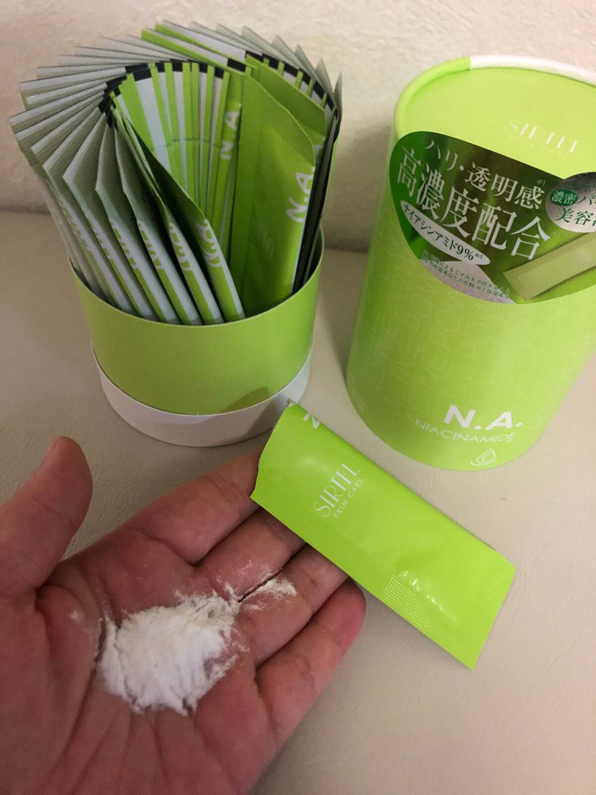 アクティブパウダー N.A./SIRTFL/美容液を使ったクチコミ(2枚目)