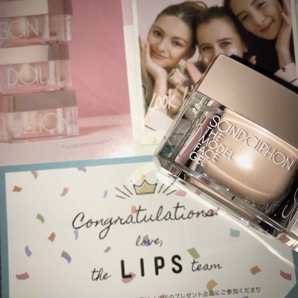 ザ・モデルフェイスジェル/SANDALPHON/フェイスクリームを使ったクチコミ（1枚目）