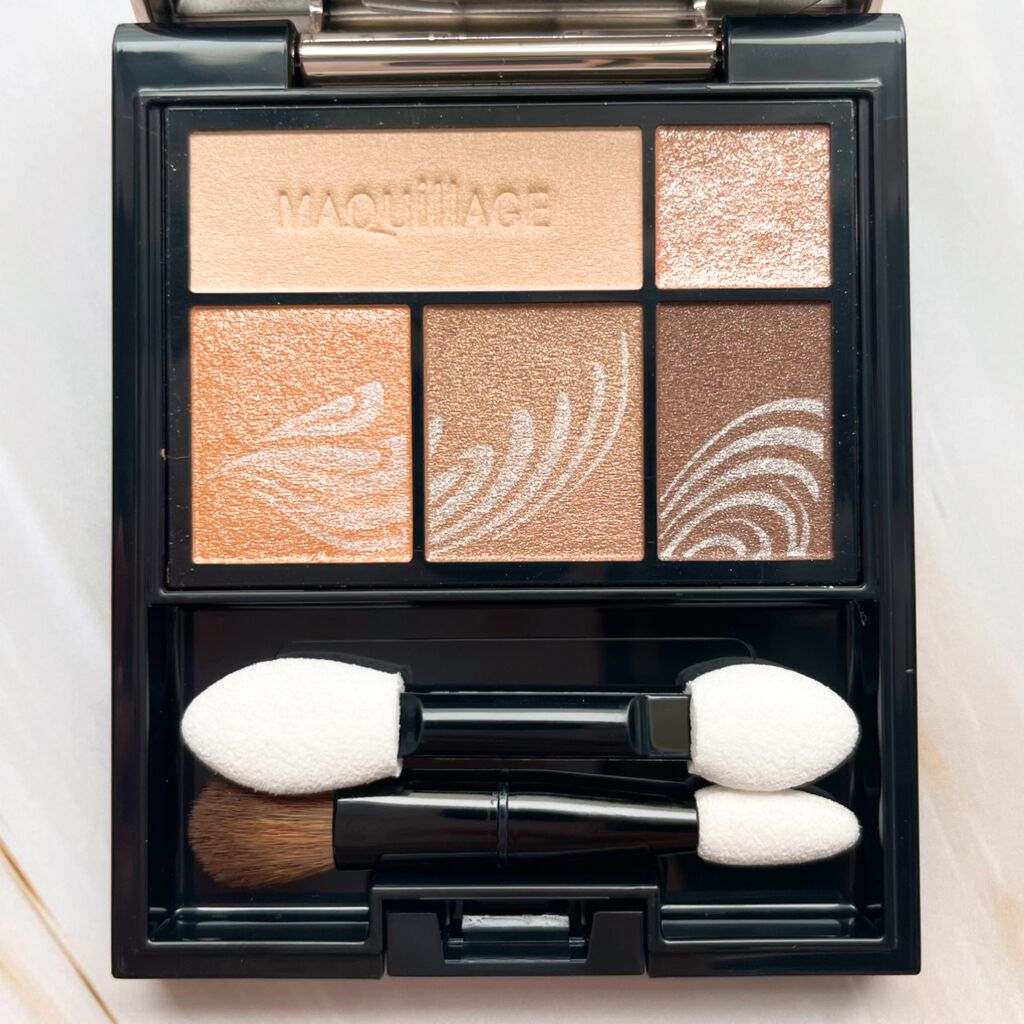 ドラマティックスタイリングアイズ/マキアージュ/アイシャドウパレットを使ったクチコミ（2枚目）