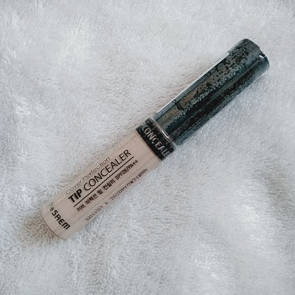 カバーパーフェクション チップコンシーラー/the SAEM/リキッドコンシーラーを使ったクチコミ(1枚目)