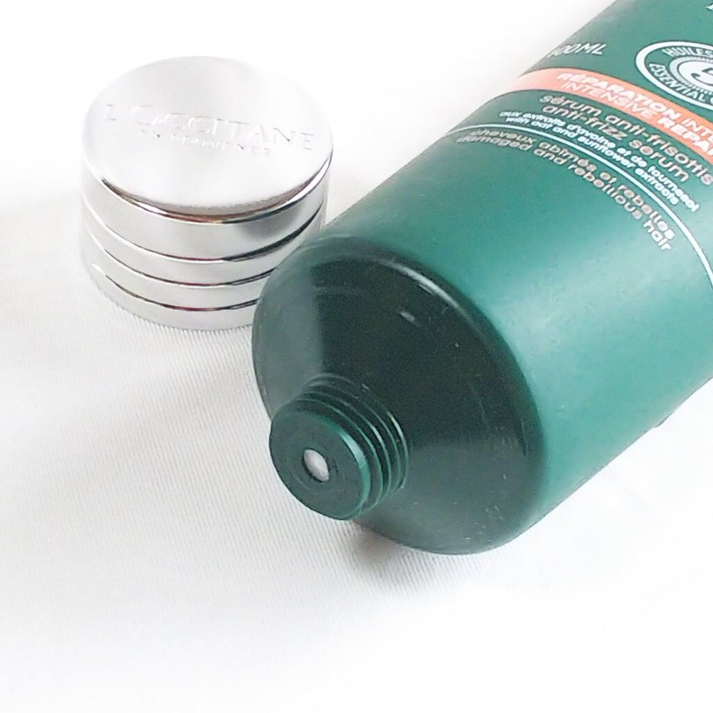 ファイブハーブス リペアリングヘアミルクセラム/L'OCCITANE/ヘアミルクを使ったクチコミ(2枚目)