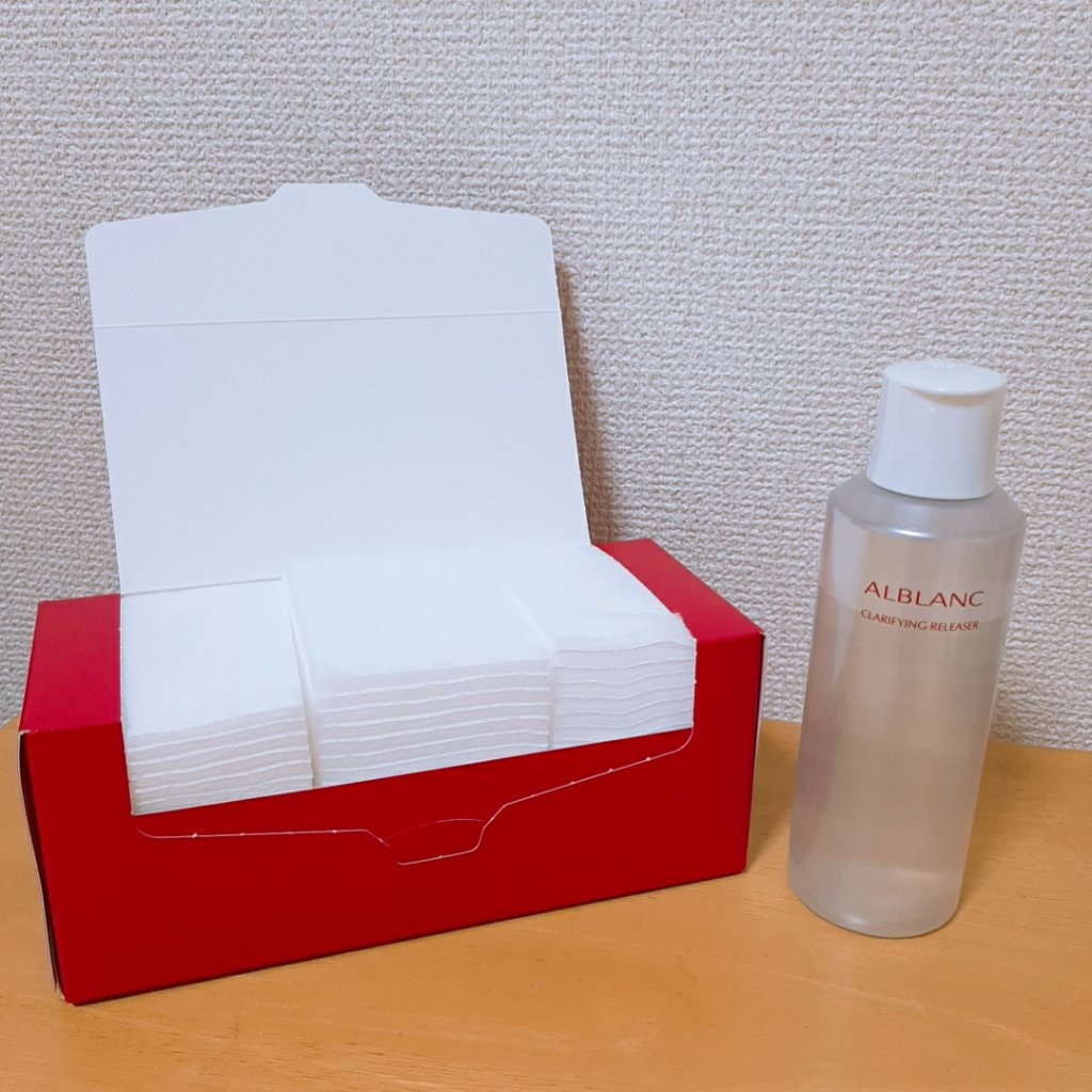 クラリファイイング リリーサー/ALBLANC/クレンジングウォーターを使ったクチコミ（1枚目）