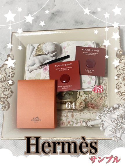 〈ルージュ・エルメス〉 ルージュ ア レーヴル サティネ/エルメス/口紅を使ったクチコミ(1枚目)