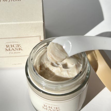 RICE MASK/I'm from/洗い流すパック・マスクを使ったクチコミ(4枚目)
