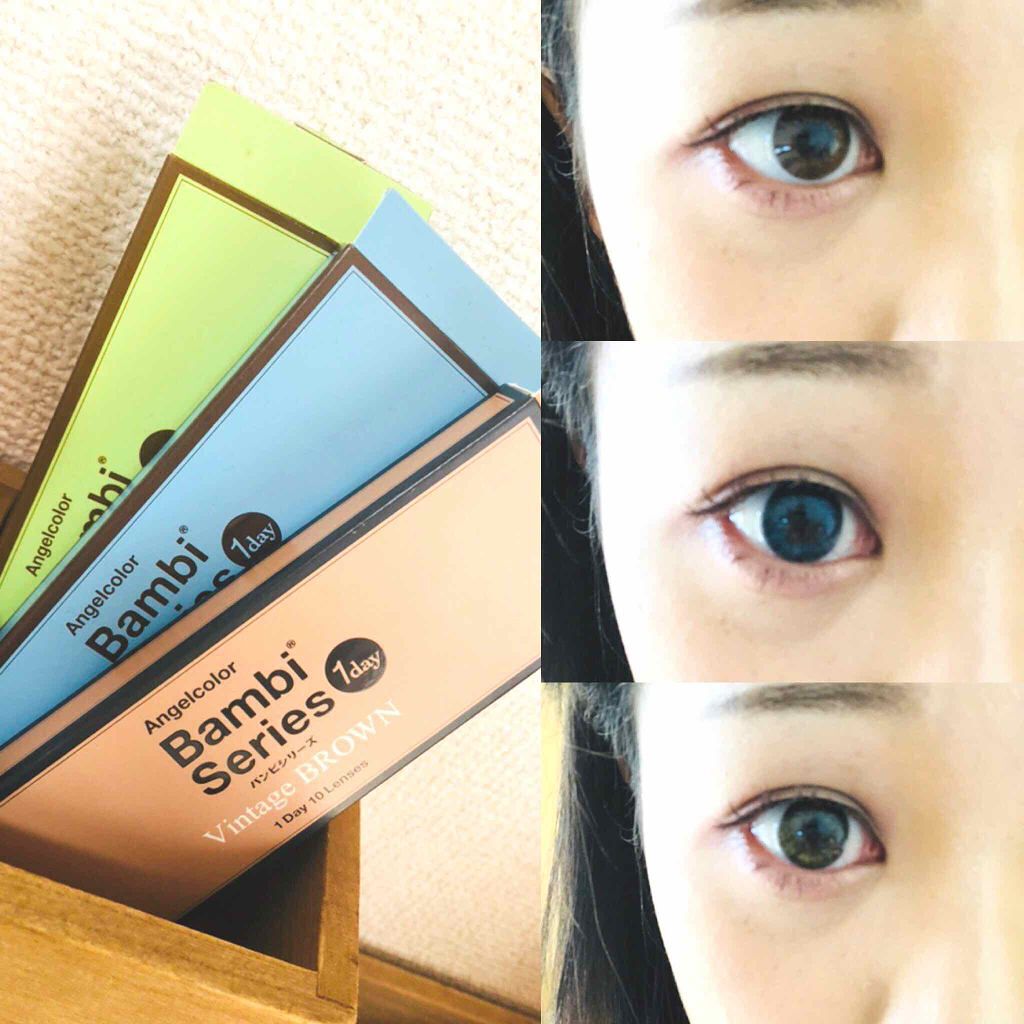 Angelcolor Bambi Series Vintage 1day/AngelColor/ワンデー(1DAY)カラコンを使ったクチコミ(1枚目)