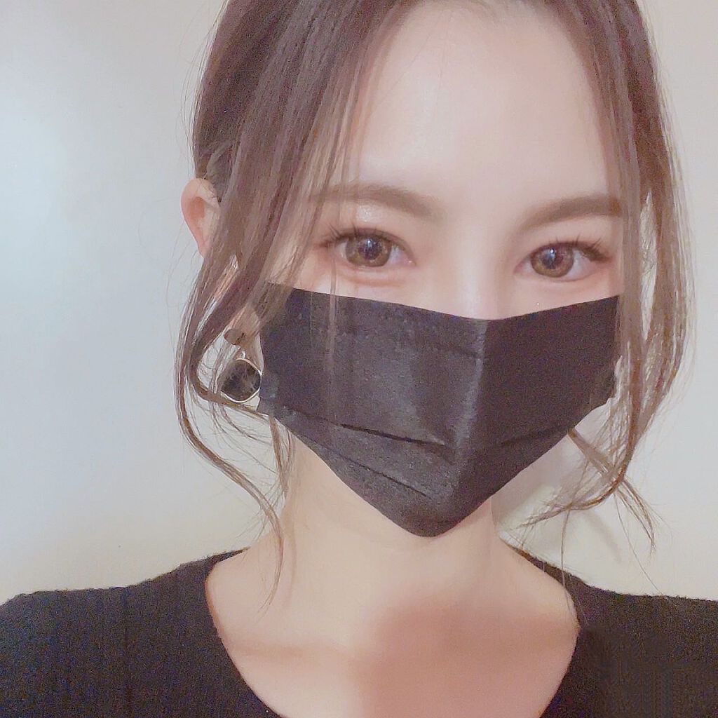 スパンレース不織布カラーマスク/ISDG 医食同源ドットコム/マスクを使ったクチコミ(4枚目)