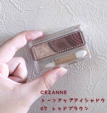 トーンアップアイシャドウ/CEZANNE/アイシャドウパレットを使ったクチコミ（1枚目）