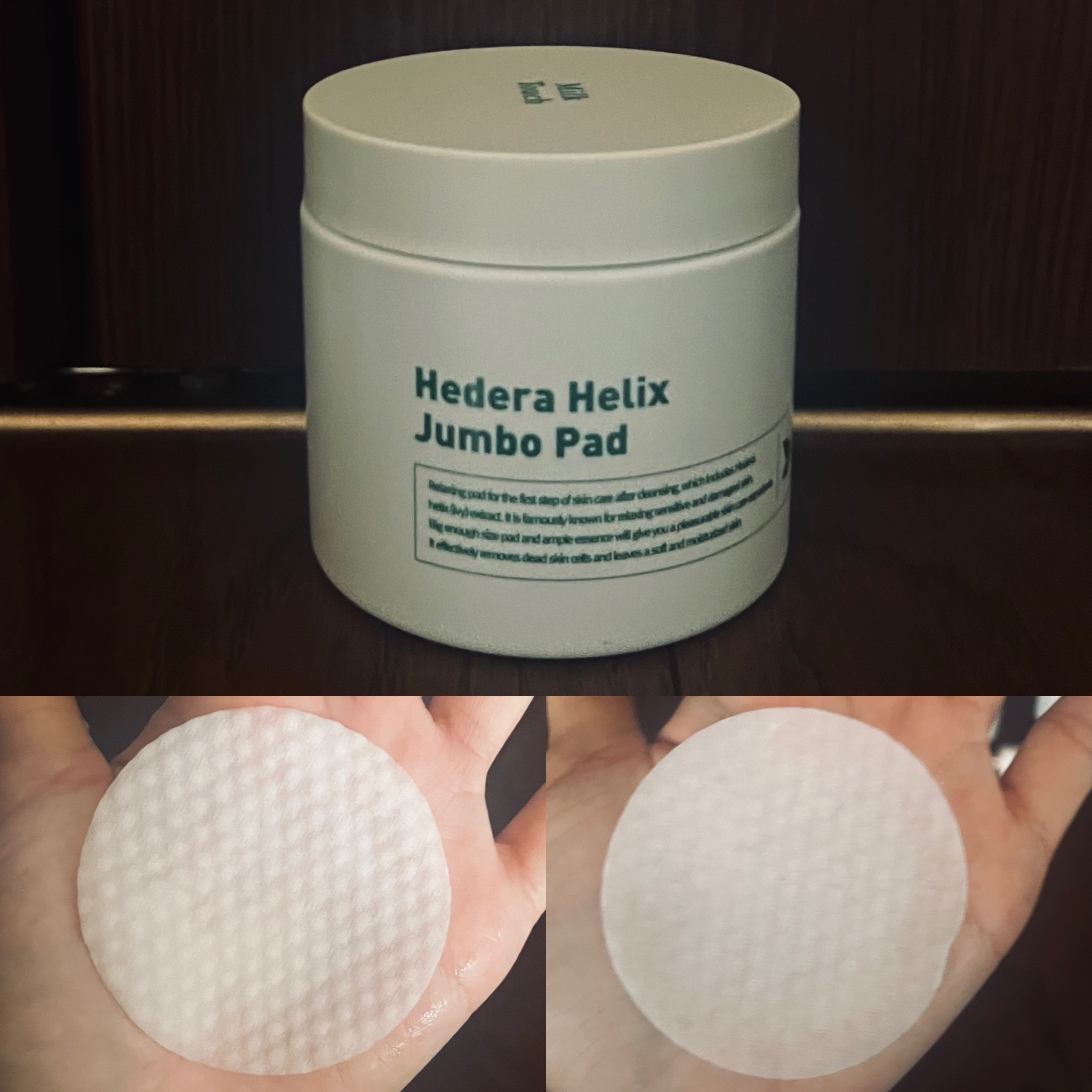 ヘデラヘリックスジャンボパッド/Milk Touch/トナーパッドを使ったクチコミ（1枚目）