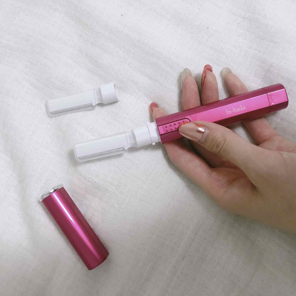 bi-hada ompa L ホルダー替刃2個付/貝印/シェーバーを使ったクチコミ(2枚目)