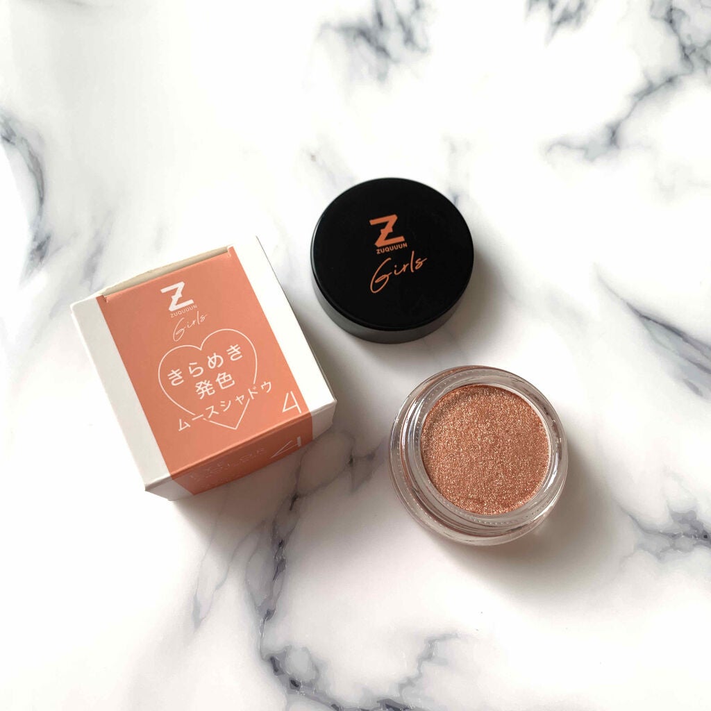 ムースアイシャドウ/ZUQUUUN GIRLS/ジェル・クリームアイシャドウを使ったクチコミ(1枚目)
