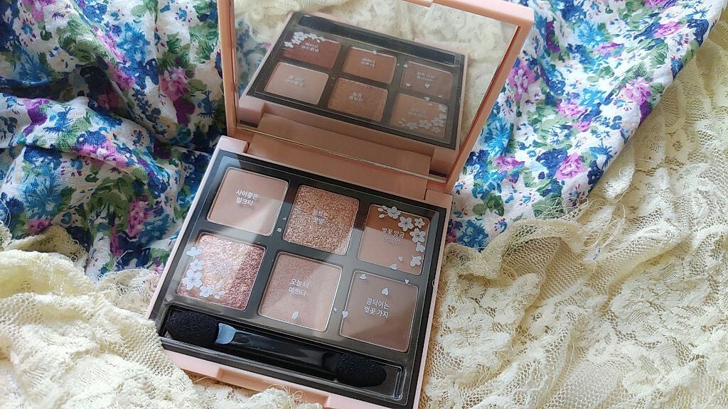 ハート プレイカラーアイズ/ETUDE/アイシャドウパレットを使ったクチコミ(1枚目)