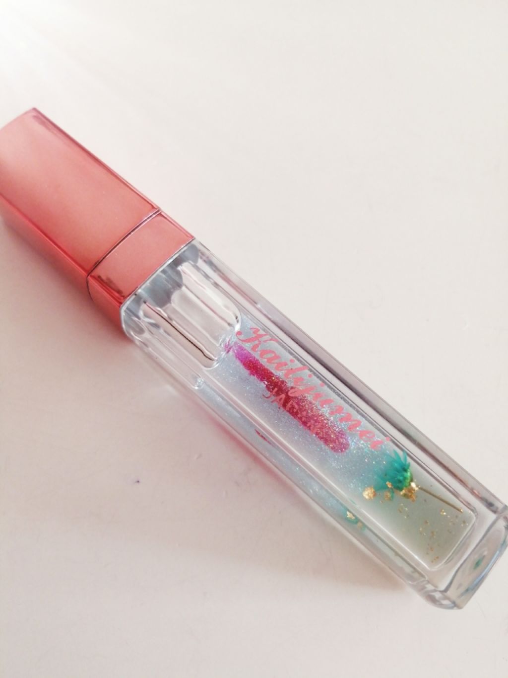フラワーリップグロス/Kailijumei/リップグロスを使ったクチコミ(1枚目)