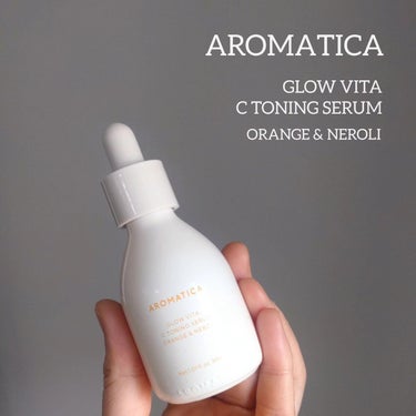 グロービタCトーニングセラム/AROMATICA/美容液を使ったクチコミ（1枚目）