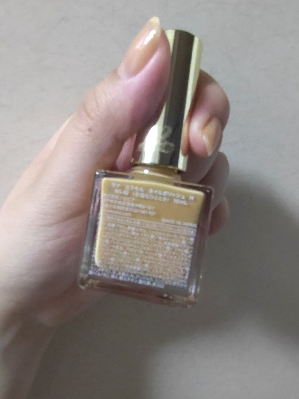 エクセル ネイルポリッシュ N NL42 幸福なひととき(サニーイエロー)/excel/マニキュアを使ったクチコミ（2枚目）