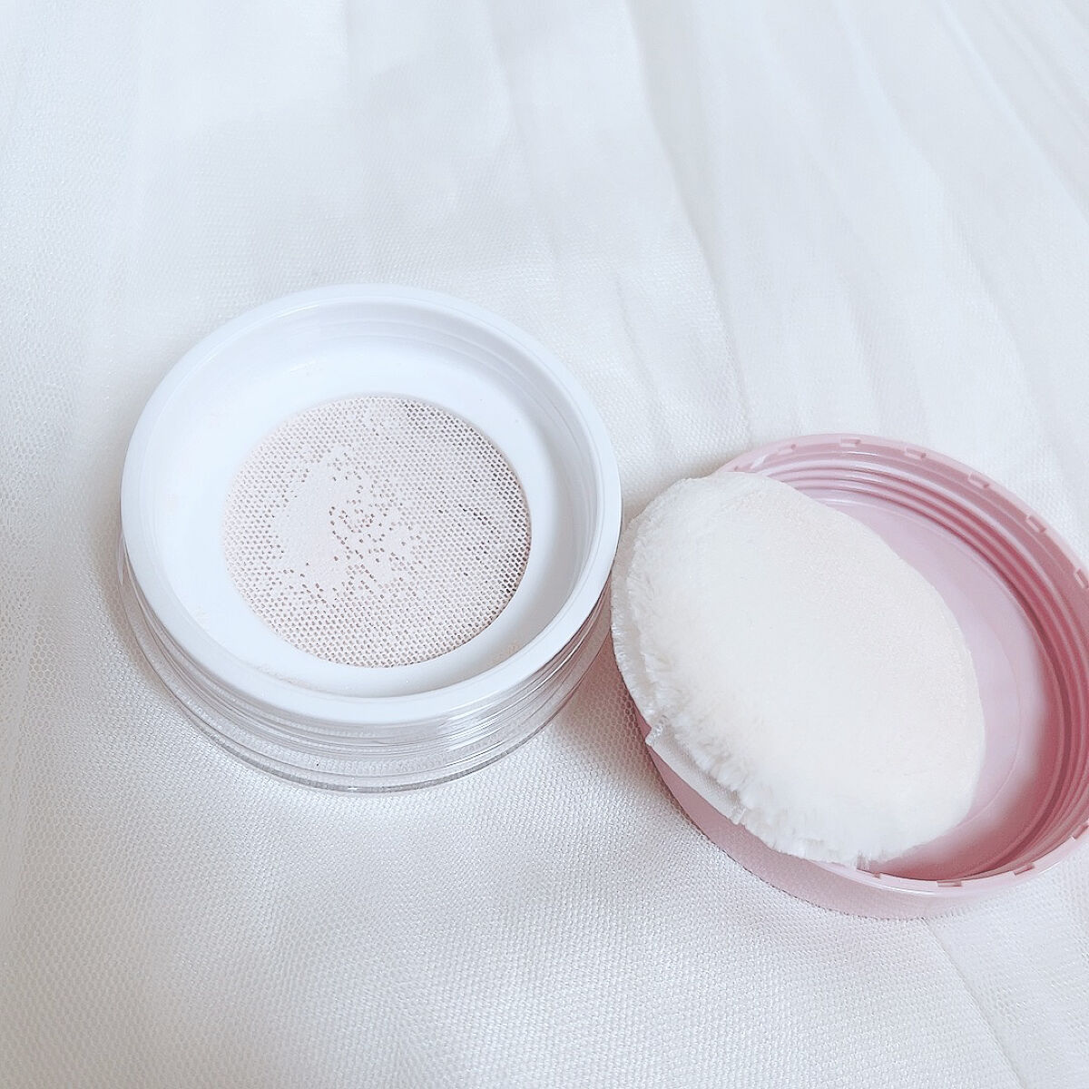 ルース パウダー 01 トランスルーセント/DAISY DOLL by MARY QUANT/ルースパウダーを使ったクチコミ（3枚目）