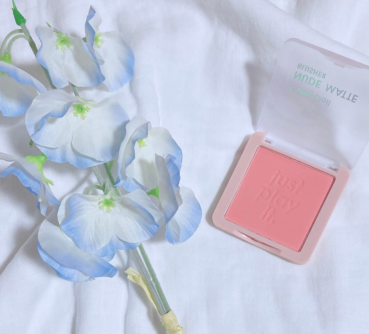 ヌードマットブラッシャー/CathyDoll/パウダーチークを使ったクチコミ(2枚目)