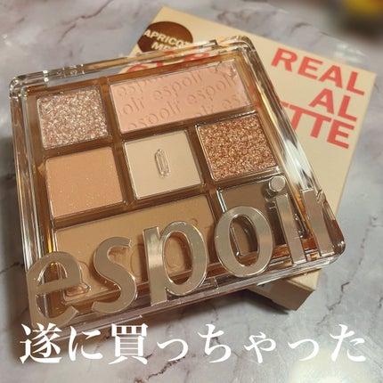リアルアイパレット/espoir/マルチパレットを使ったクチコミ(1枚目)