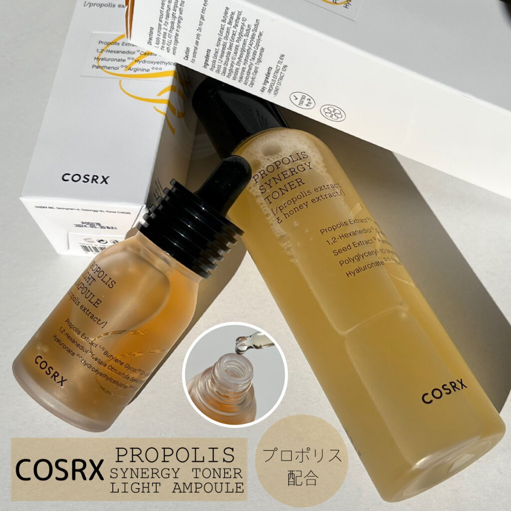 フルフィットプロポリスシナジートナー/COSRX/化粧水を使ったクチコミ（1枚目）