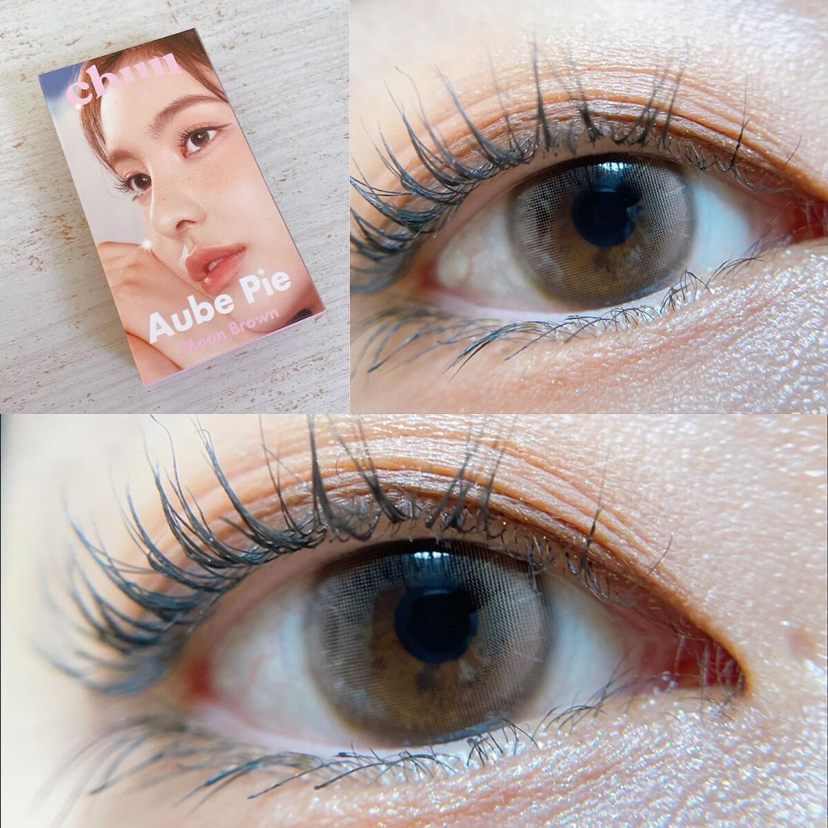 chuuLENS Milk&Tea 1day/chuu LENS/ワンデー（１DAY）カラコンを使ったクチコミ（2枚目）