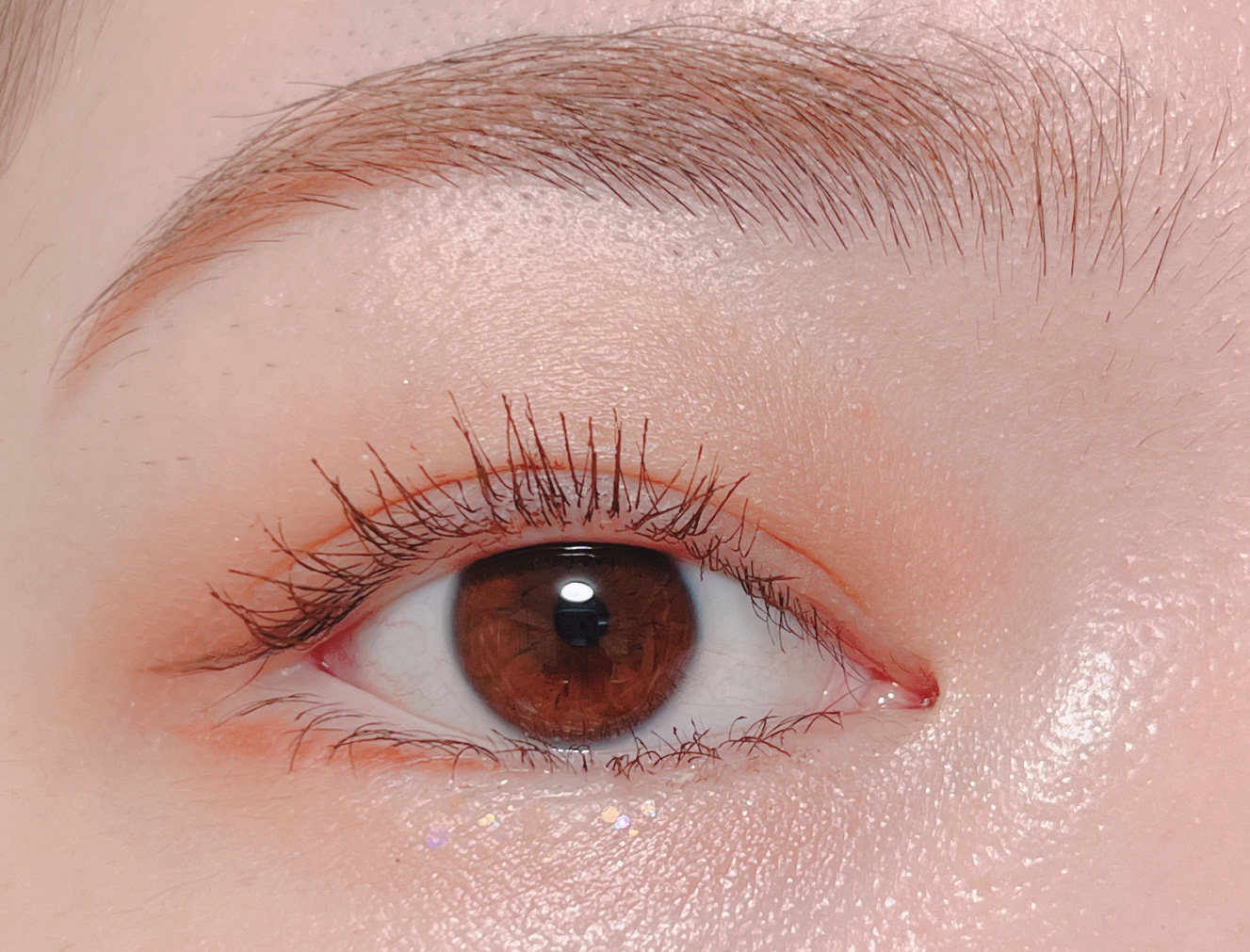 アイビービーグリッター 02ラキシーピンク/RICAFROSH/グリッターを使ったクチコミ（1枚目）