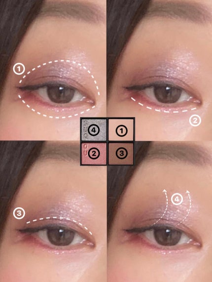 シグニチャー カラー アイズ/SUQQU/アイシャドウパレットを使ったクチコミ(2枚目)