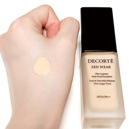 ゼン ウェア フルイド/DECORTÉ/リキッドファンデーションを使ったクチコミ(3枚目)
