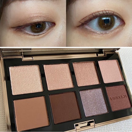 アイカラーレーション スペシャルエディション/LUNASOL/アイシャドウパレットを使ったクチコミ(8枚目)