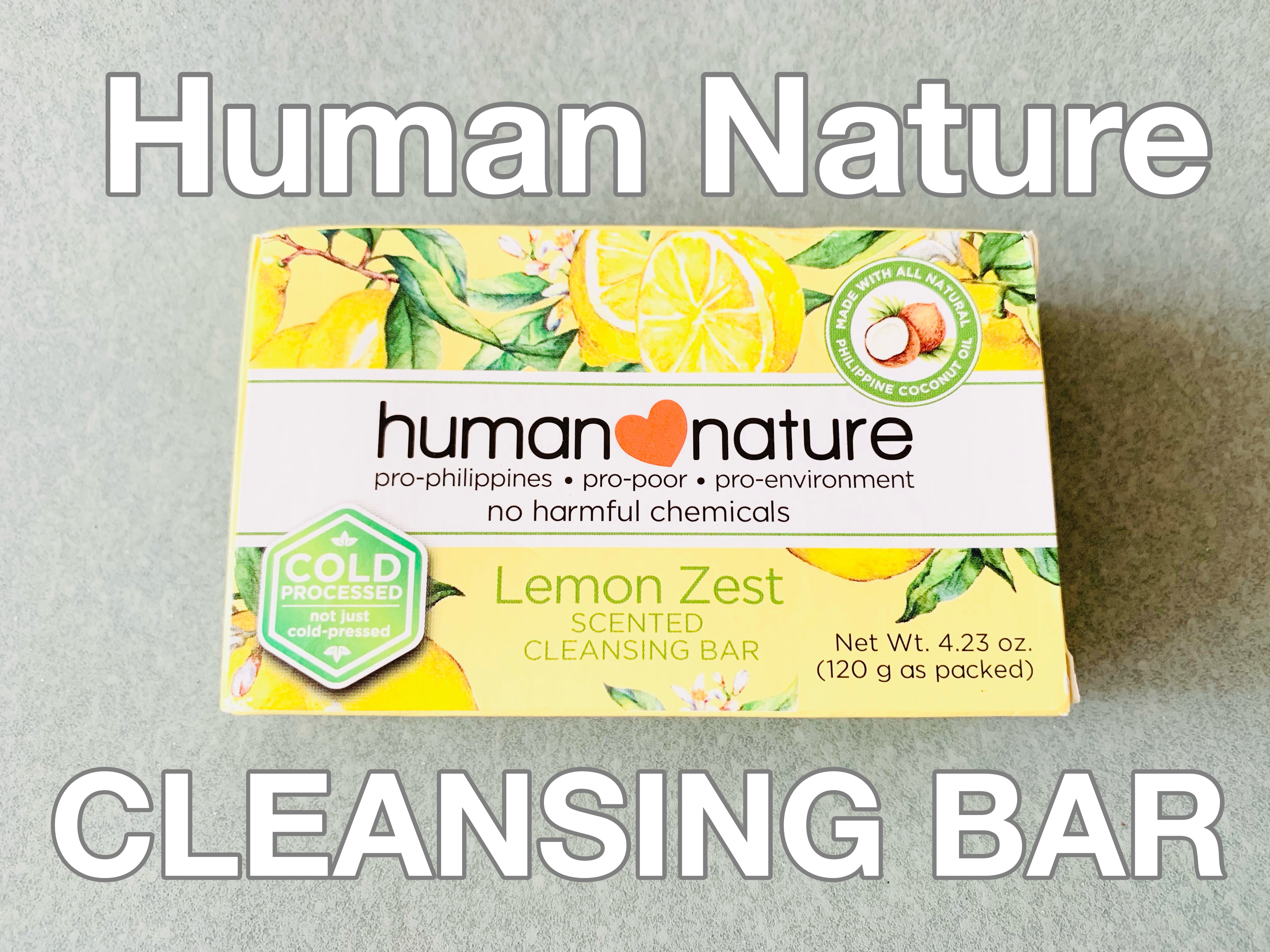 Cleansing Bar/Human Nature/洗顔石鹸を使ったクチコミ（1枚目）