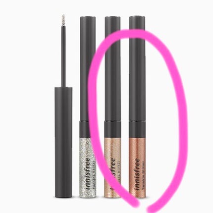 トゥインクル グリッター/innisfree/リキッドアイライナーを使ったクチコミ(1枚目)