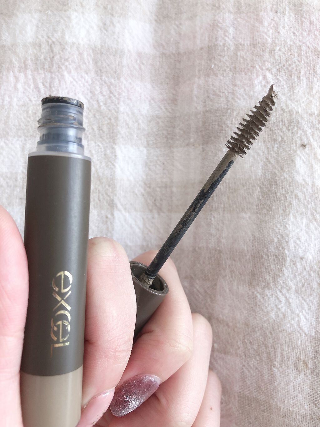 カラーオン アイブロウ/excel/眉マスカラを使ったクチコミ（1枚目）